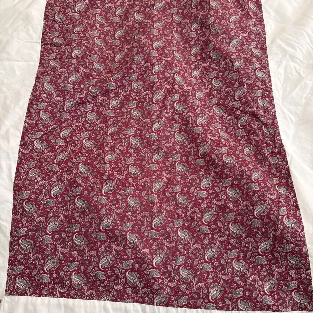 Baby Handmade Quilt Gift 56x41 Paisley Ric Rac Cottage Grandma Homestead Toddler